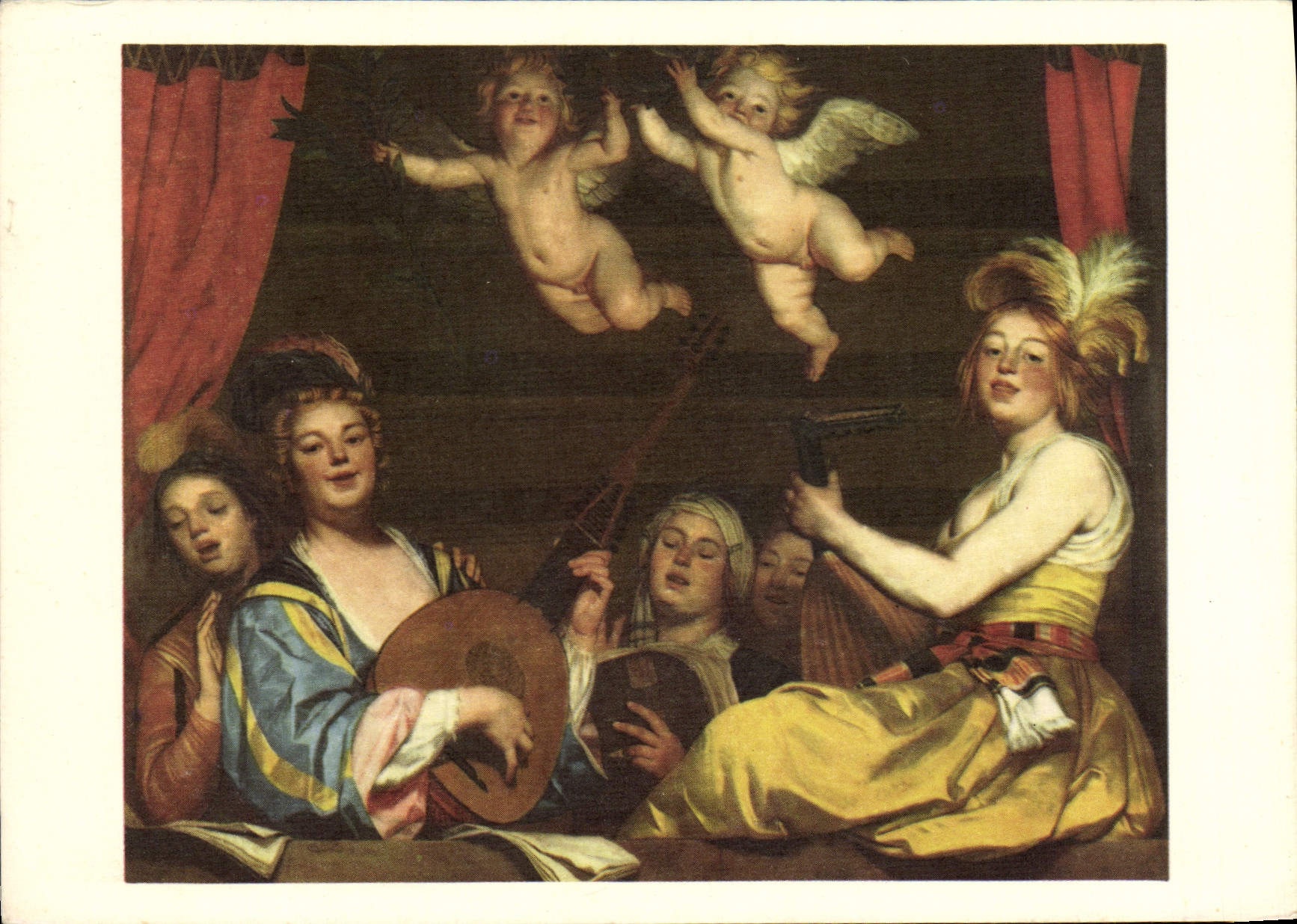 Konzert — Gérard Honthorst (1590-1656) — Éditions de la Loterie Nationale
