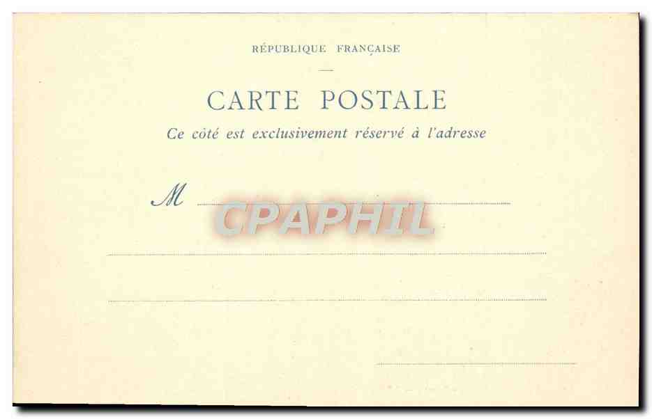 CPA Caen Abside de L'Eglise St Pierre — Verso