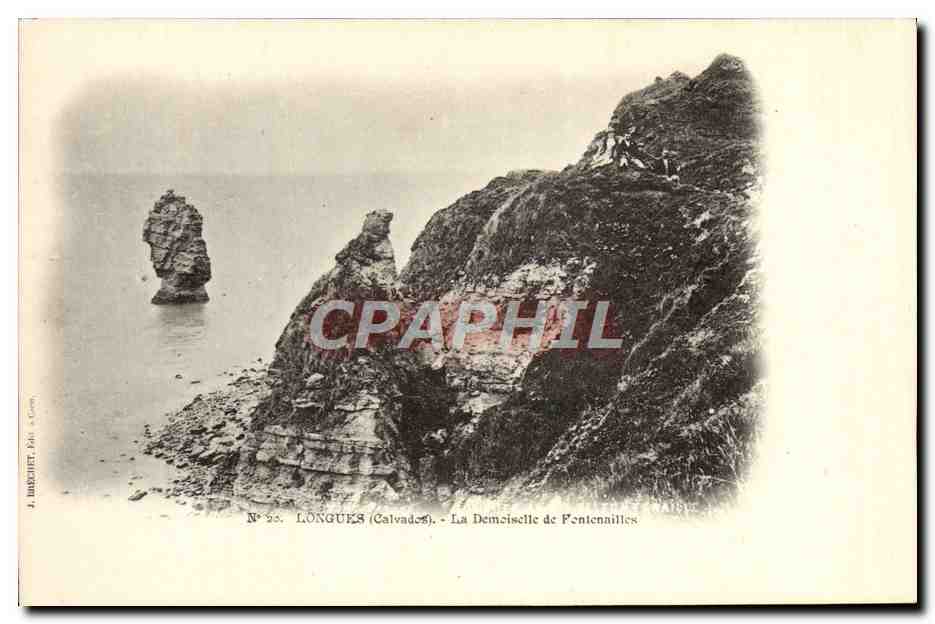 Longues (Calvados) — The Lady of Pontennailles — J. Barchet, Publisher, No. 52