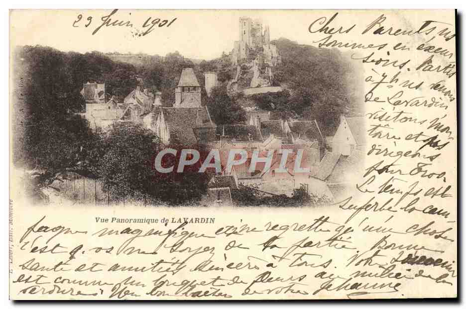 CPA Lavardin Vue Panoramique