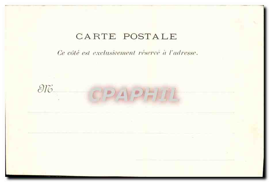 CPA Solesmes St Pierre Entrre — Rückseite
