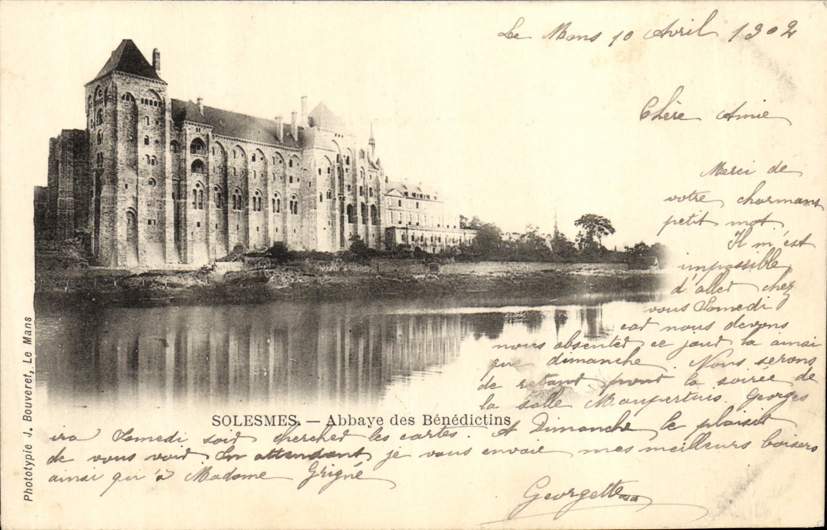 CPA Solesmes Abbaye des Benedictins