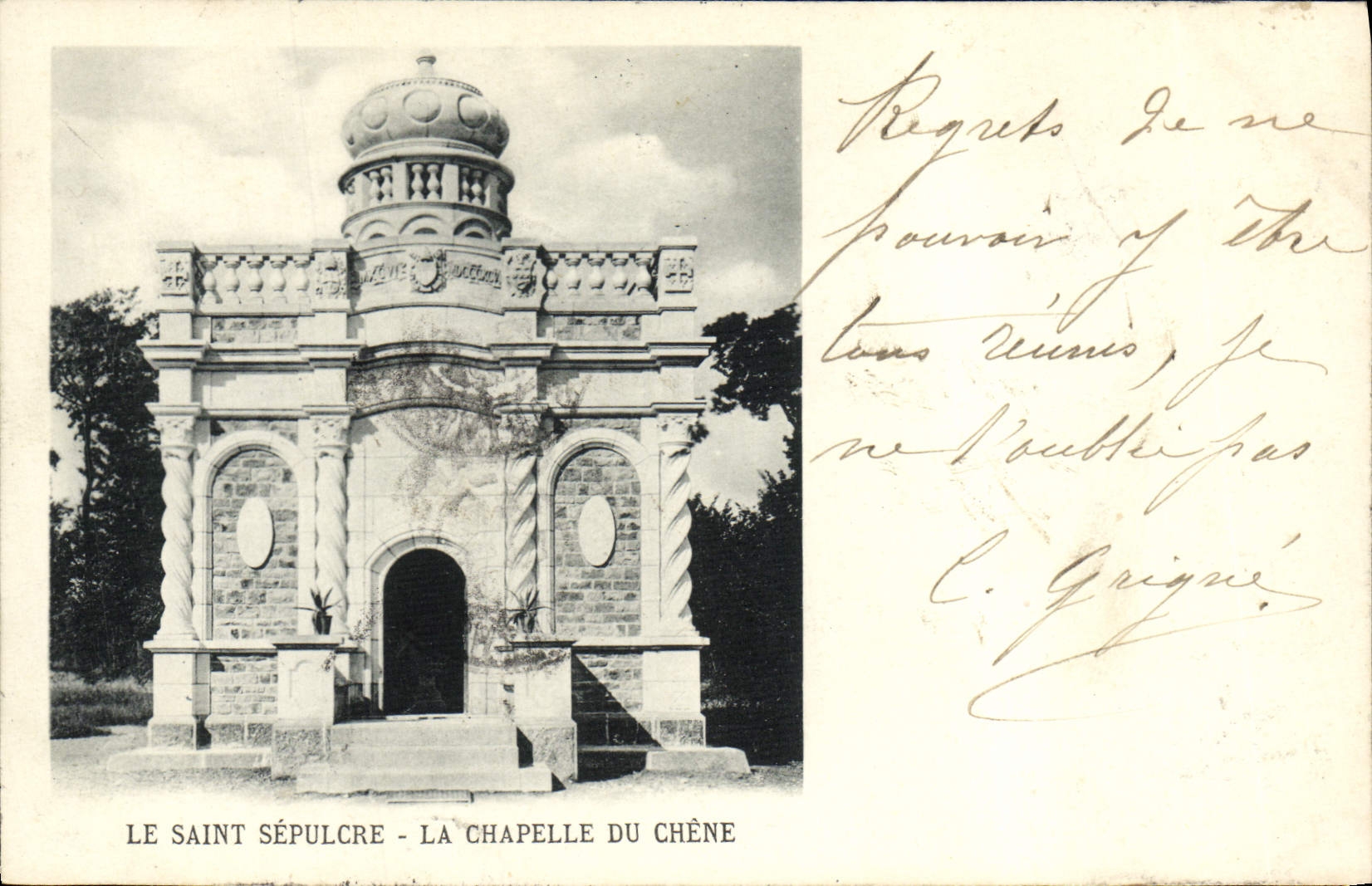 CPA Le Saint Sepulcre La Chapelle Du Chene