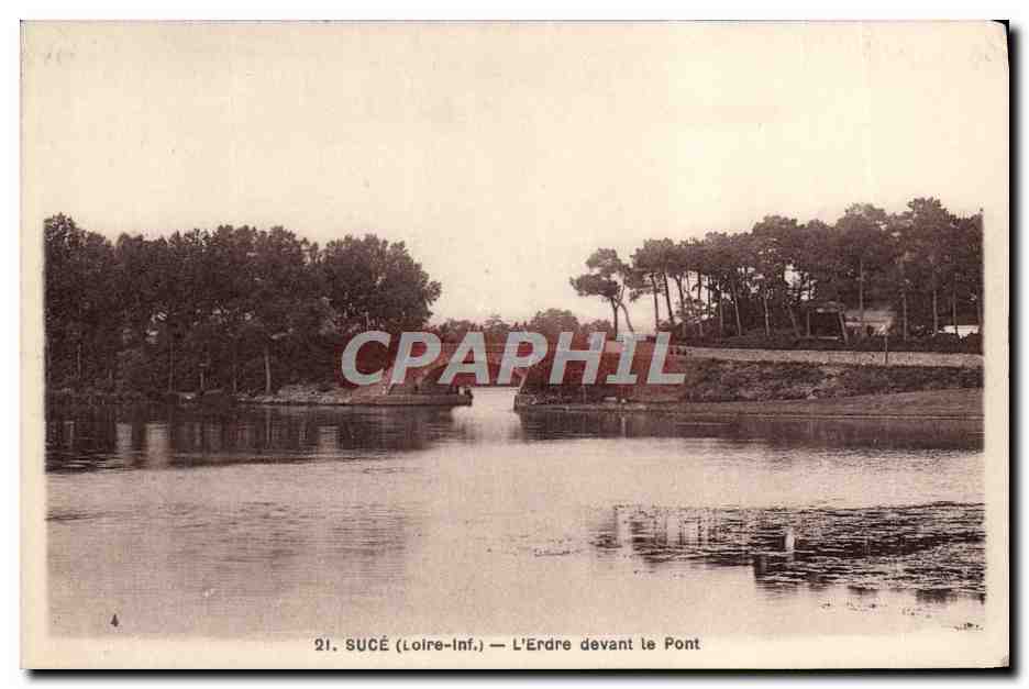 CPA Suce L'Erdre Devant le Pont