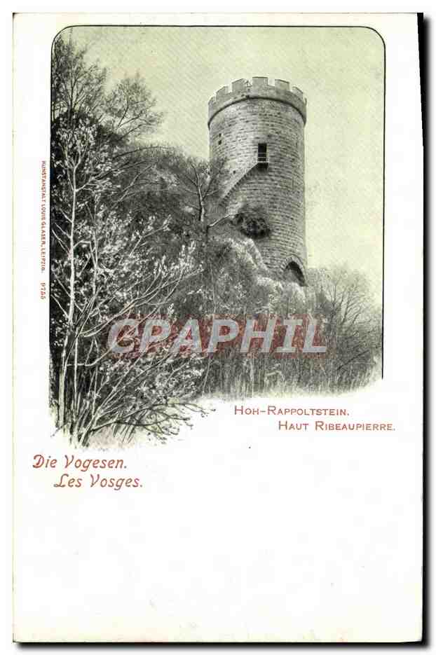 CPA Die Vogesen Les Vosges Hoh Rappolstein 