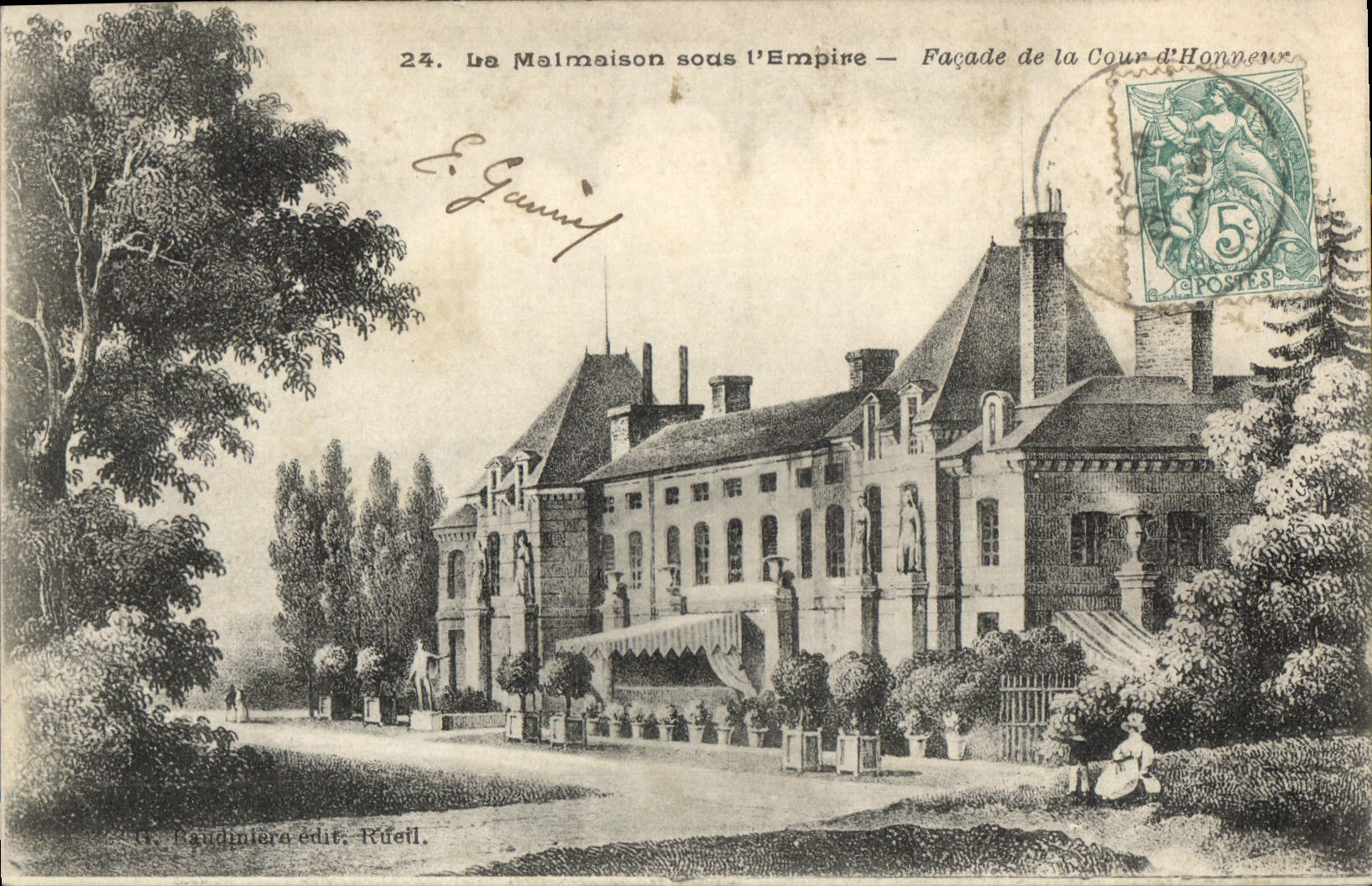 CPA La Mamaison sous l'Empire 