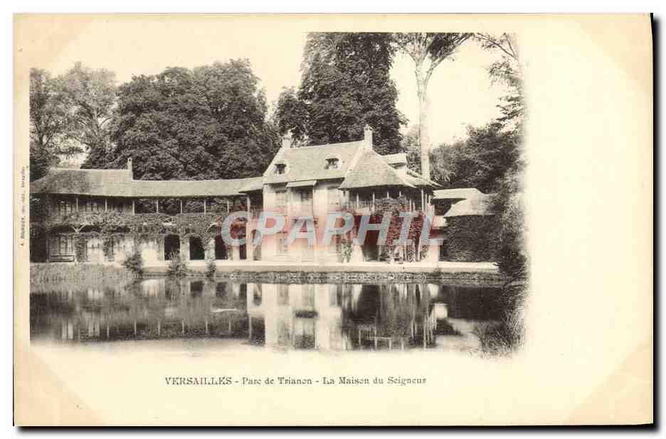 CPA Versailles Parc de Trianon La Maison du Seigneur