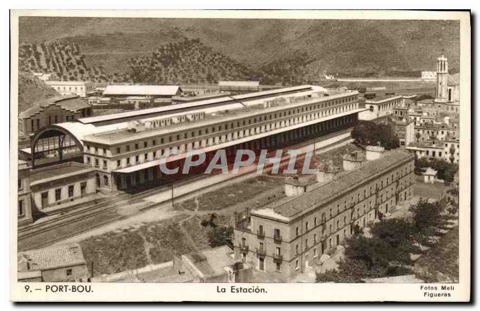 CPA Port Bou La Estacion