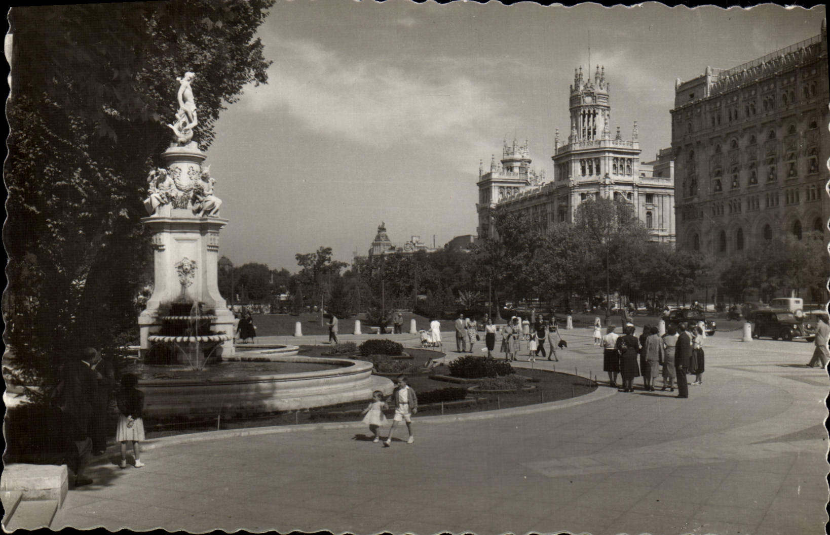 Madrid — Promenade du Prado — Éditions Garcia Garcia, Zaragoza - Recto