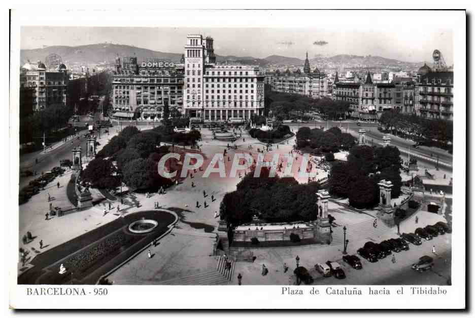 CPA Barcelona Plaza de Catalun Hacia