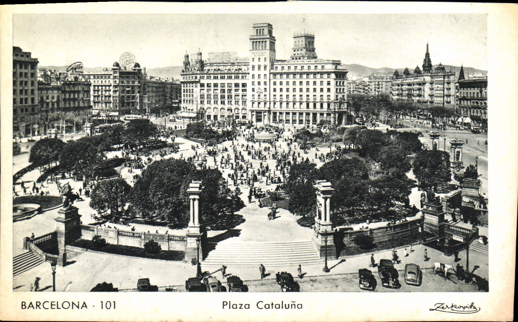 CPA Barcelona Plaza Cataluna