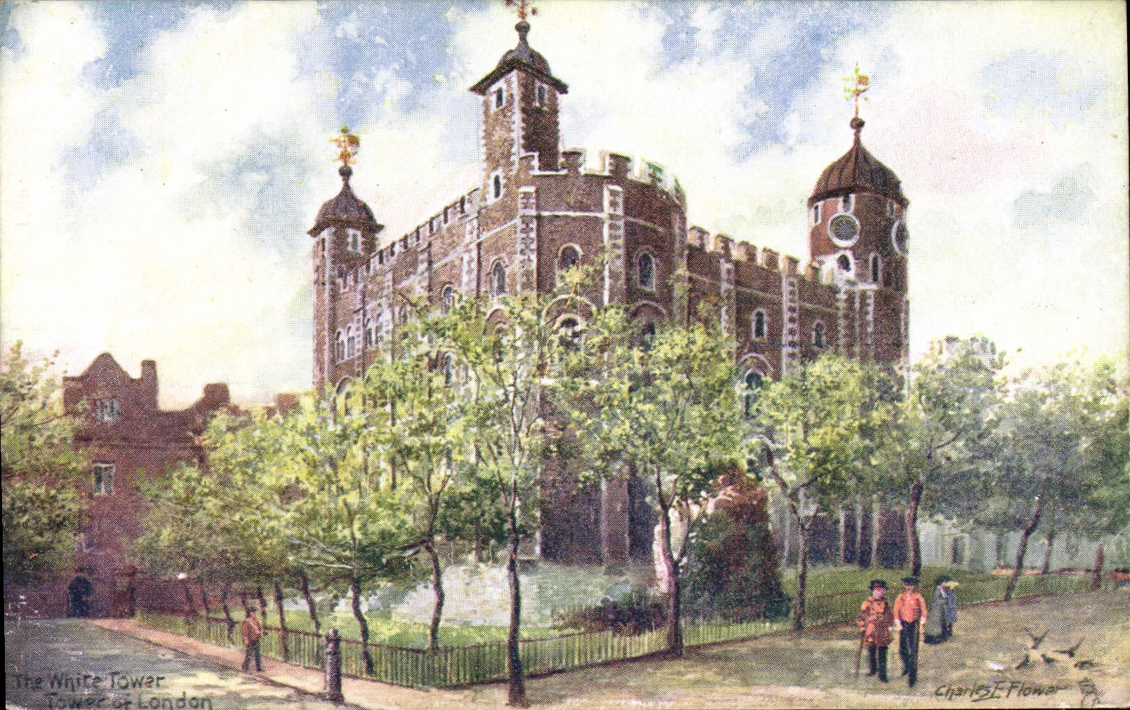 CPA The white tower Tower of London