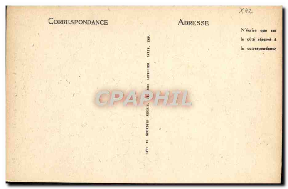 CPA Sousse Rue De L'Eglise — Verso