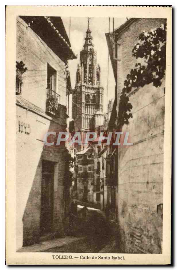 CPA Toledo Calle de Santa Isabel