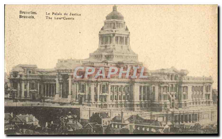 CPA Bruxelles Le Palais de Justice