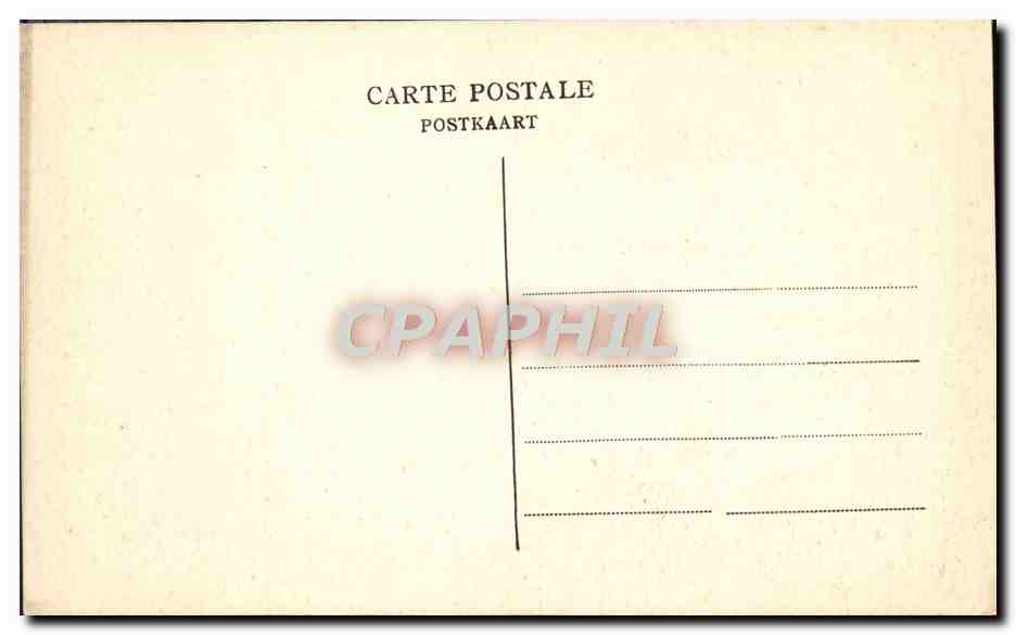 CPA Bruxelles Le Palais de Justice — Verso