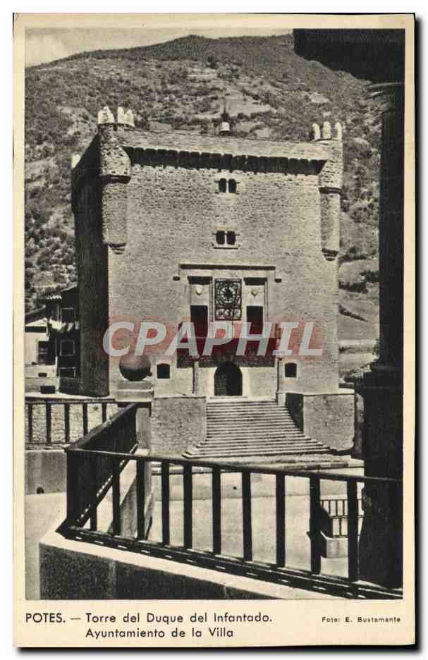 CPA Potes Torre Del Duque Del Infantado ayuntamiento De La Villa