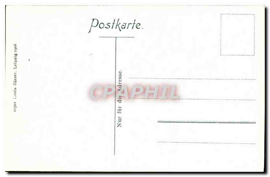 CPA Burg Katz St Goarshausen u St Goar A Rhein — Rückseite