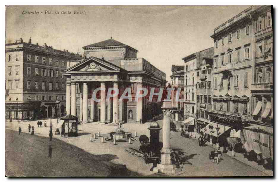 CPA Trieste Piazza Della Borso
