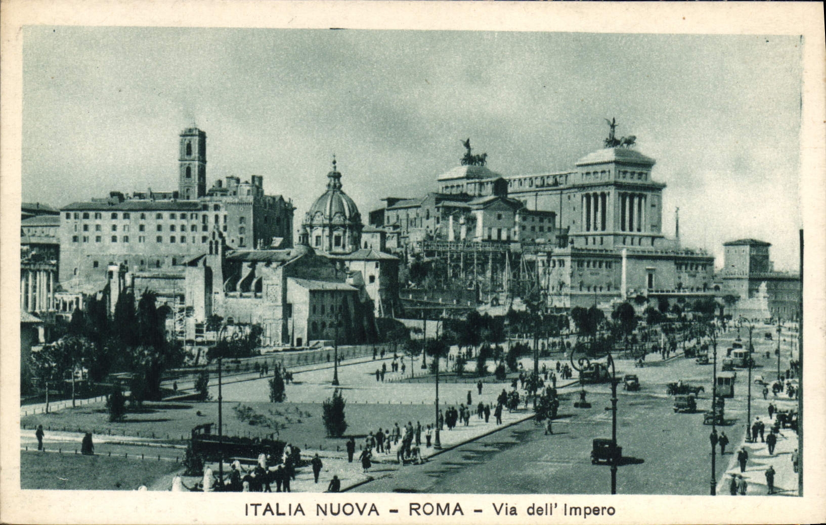 CPA Italia Nuova Roma Via Dell'Impero