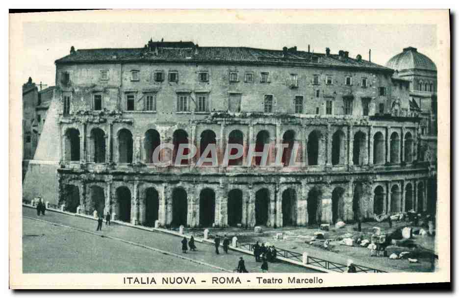 CPA Italia Nuova Roma Teatro Marcello Pastiglie Valda