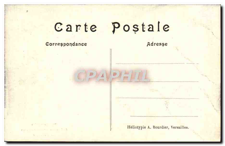 Versailles - Palais du Grand Trianon - Le Péristyle — Verso
