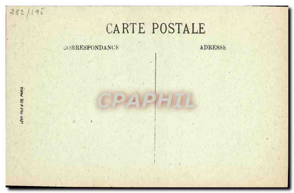 CPA Versailles Le Petit Trianon Le Ruisseau Et Le Temple De l'Amour — Verso