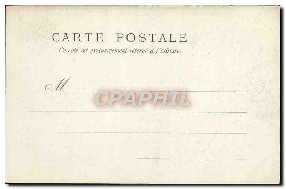 CPA Versailles Parc Du Petit Trianon Salle A Manger D'Ete — Verso