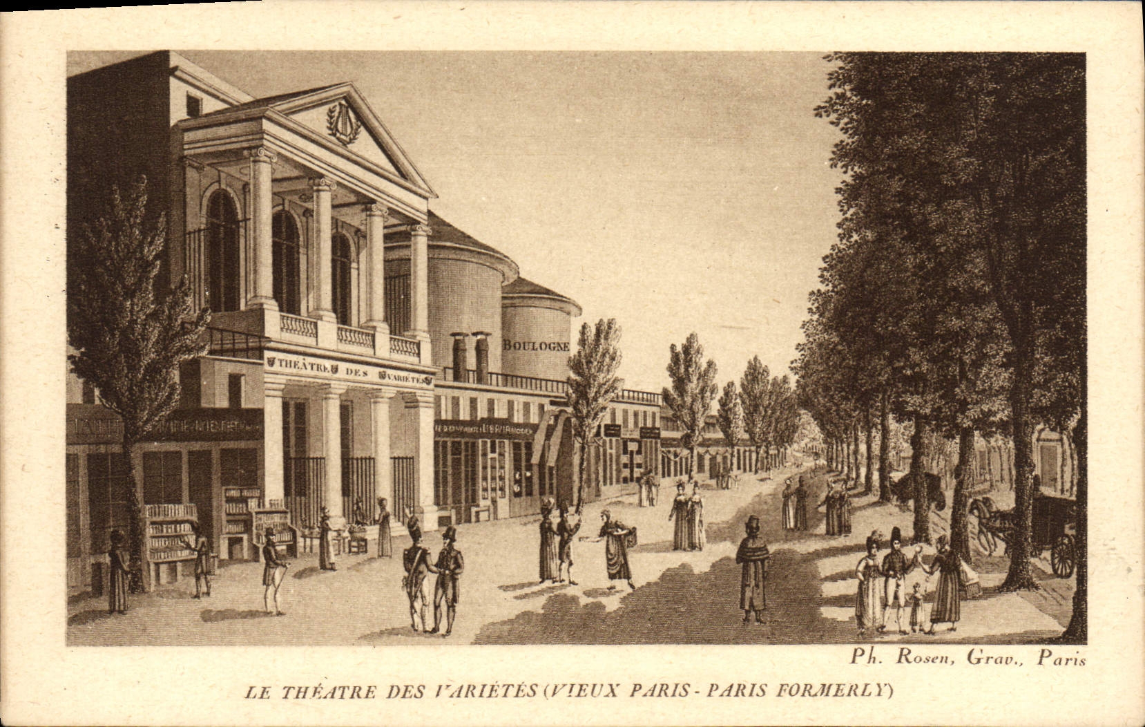 CPA Paris Le Theatre Des Varietes
