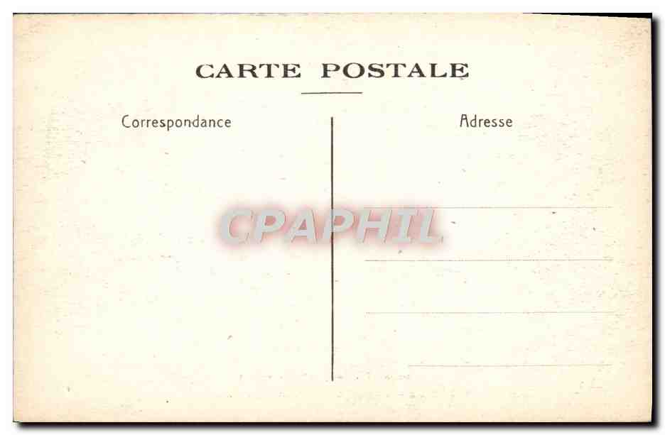 CPA Paris Hotel Des Monnaies Le Peristyle — Rückseite
