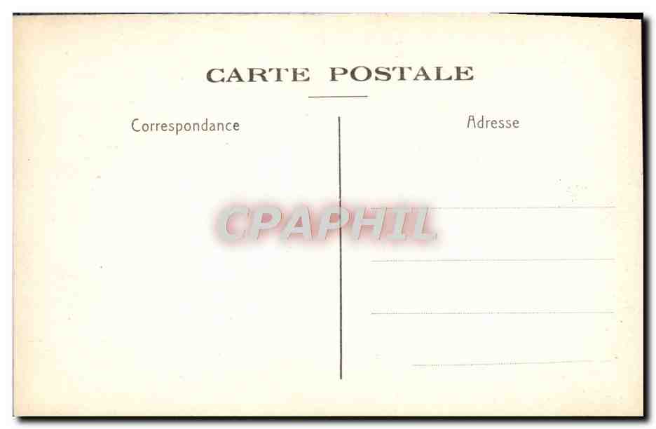 CPA Paris Hotel Des Monnaies Cour d'Honneur Entree Du Monnayage — Rückseite