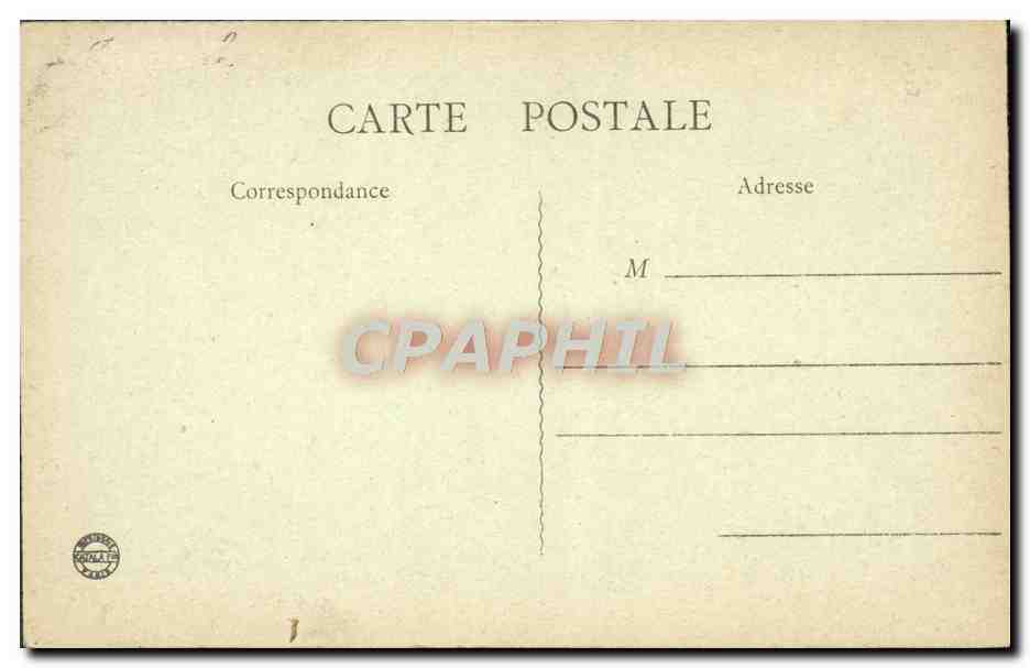 CPA Notre Dame Des Victoires De Paris — Rückseite