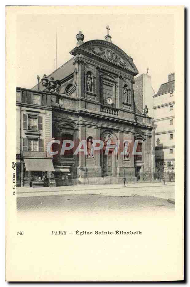 CPAe Paris Eglise Sainte Elisabeth