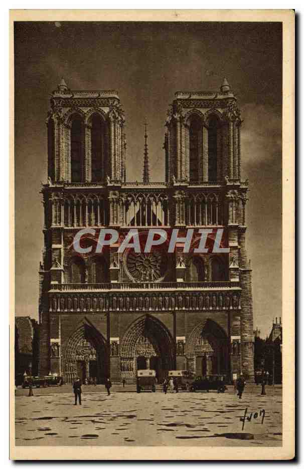 CPA Paris En Flanant Notre Dame 