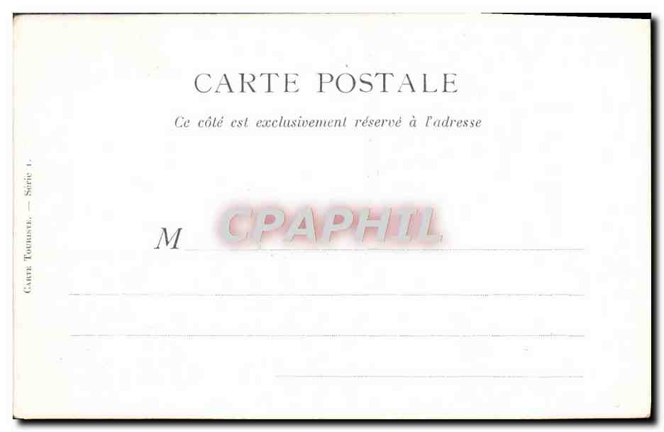 CPA Paris Eglise Saint Etienne Du Mont — Rückseite