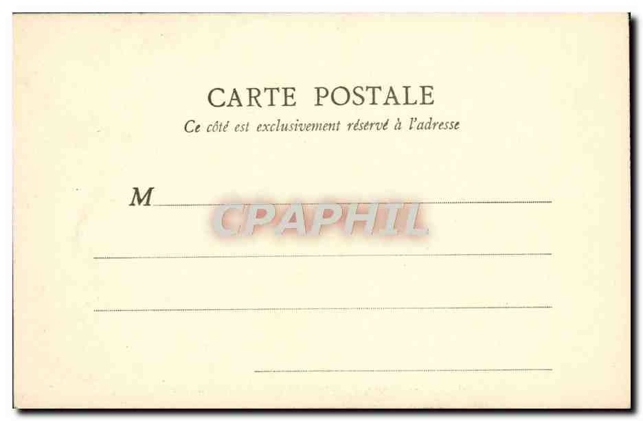 CPA Paris Entree Du Cimetiere Du Pere Lachaise — Rückseite