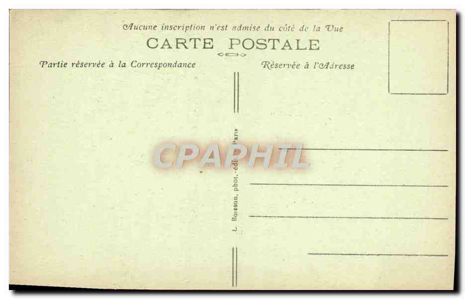 CPA Paris Hopital Militaire Du Val De Grace — Rückseite