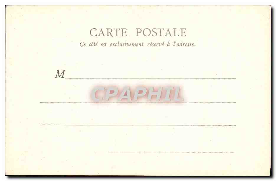 CPA Paris Statues De Pelletier Et Caventou — Rückseite