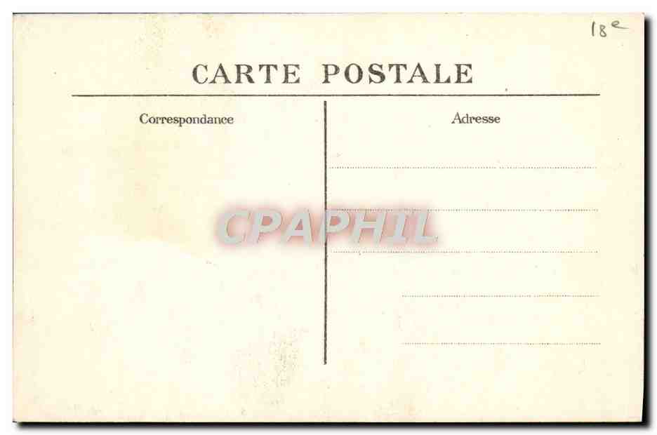 CPA La Savoyarde De Montmartre Francoise Marguerite Paris Cloche — Rückseite