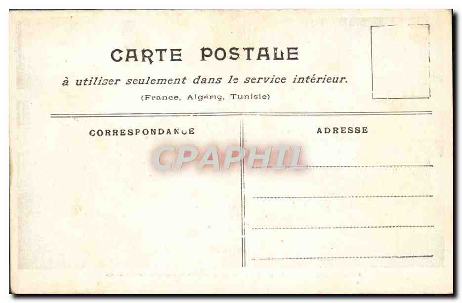 CPA Paris Inonde Rue Saint Charles Grenelle Tour Eiffel — Rückseite