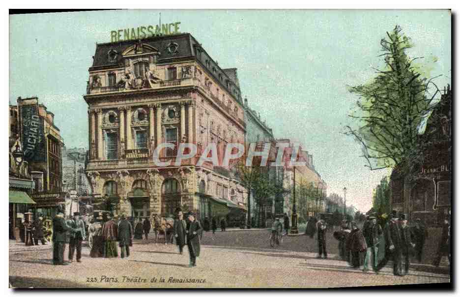 CPA Paris Theatre De La Remaissance