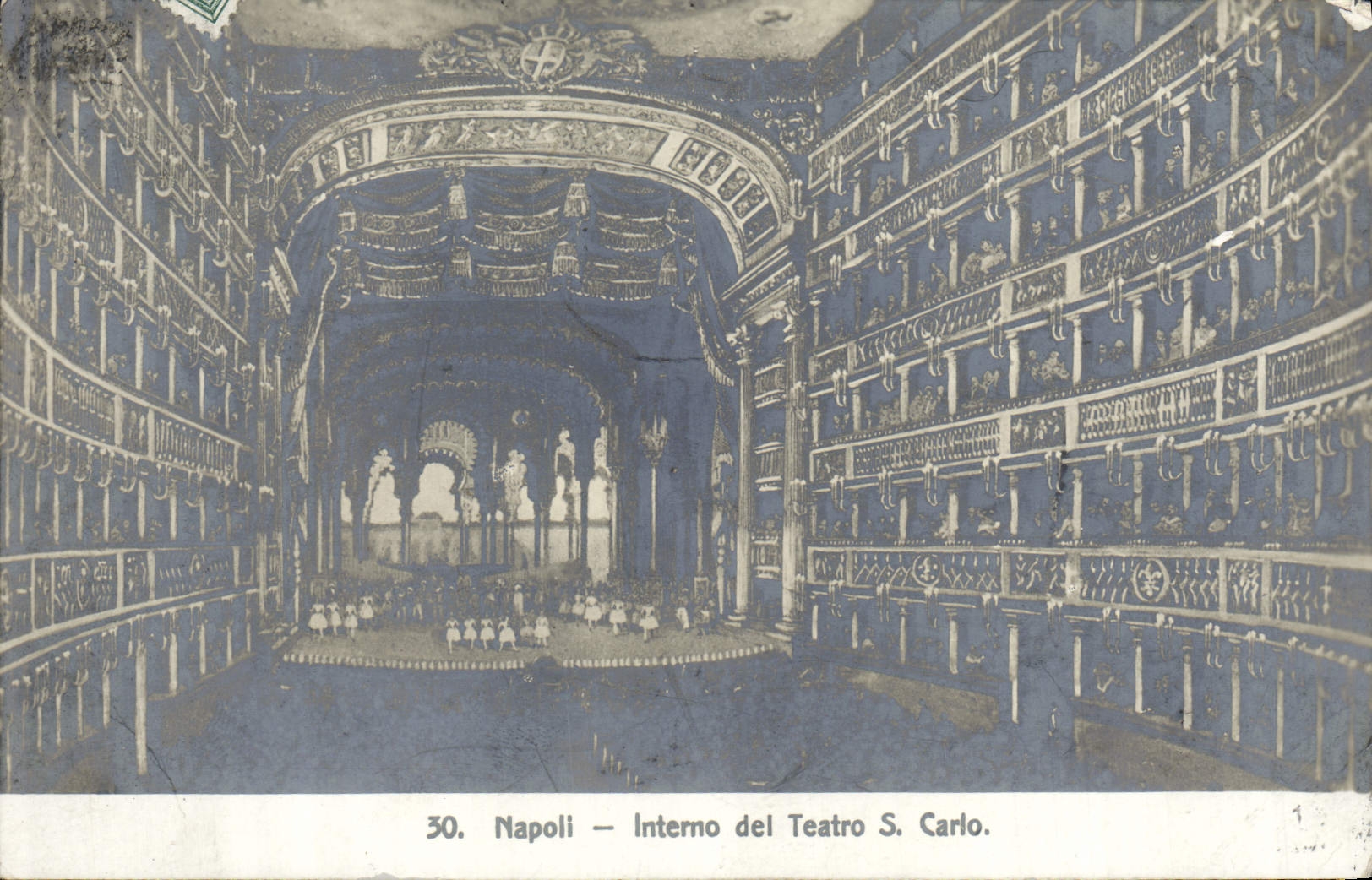 CPA Napoli Intemo del Teatro S Carlo