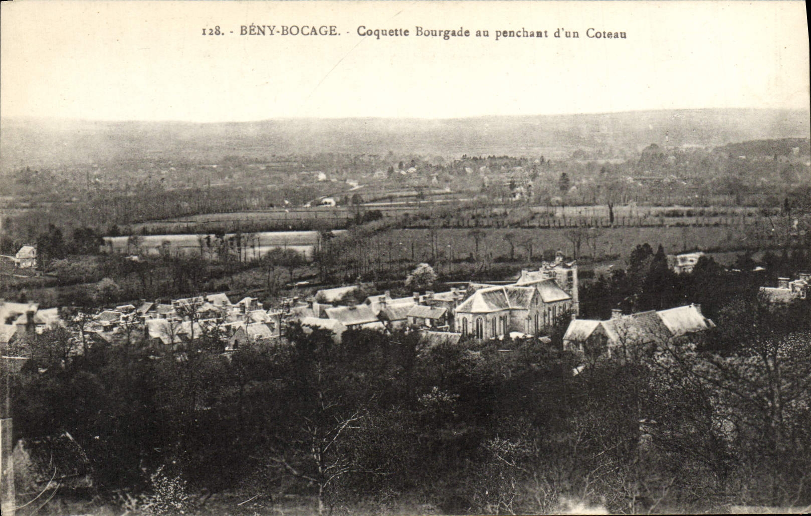 CPA Beny Bocage Coquette Bourgade au Penchant d'un coteau 