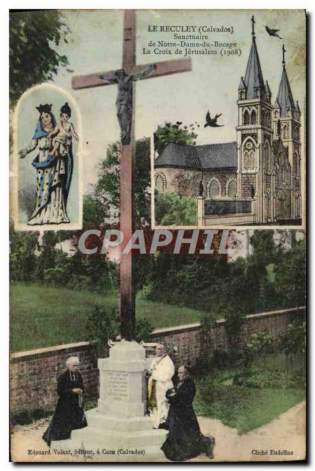 CPA Le Reculey Sanctuaire de Notre Dame du Bocage
