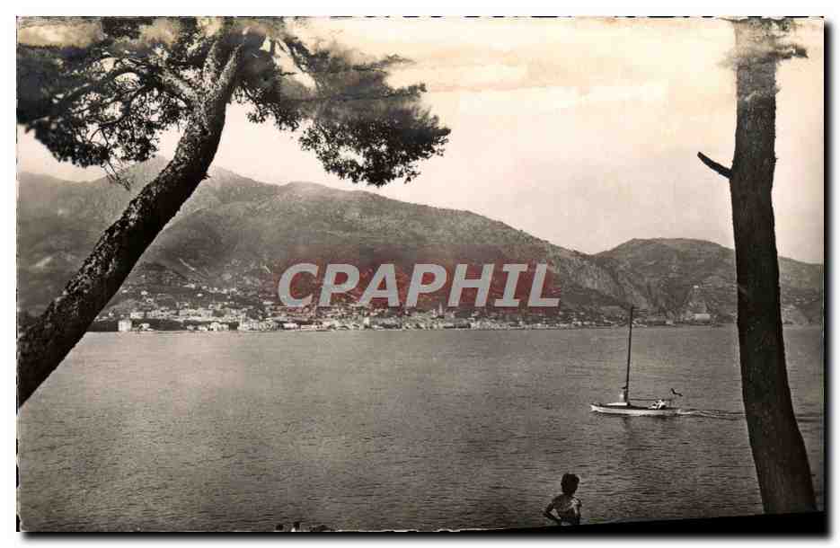 CPM La Cote D'azur Vue Prise du Cap Martin