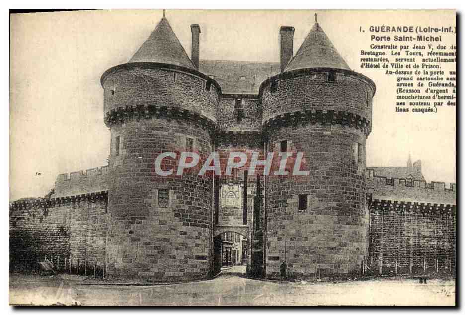 CPA Guerande Porte Saint Michel