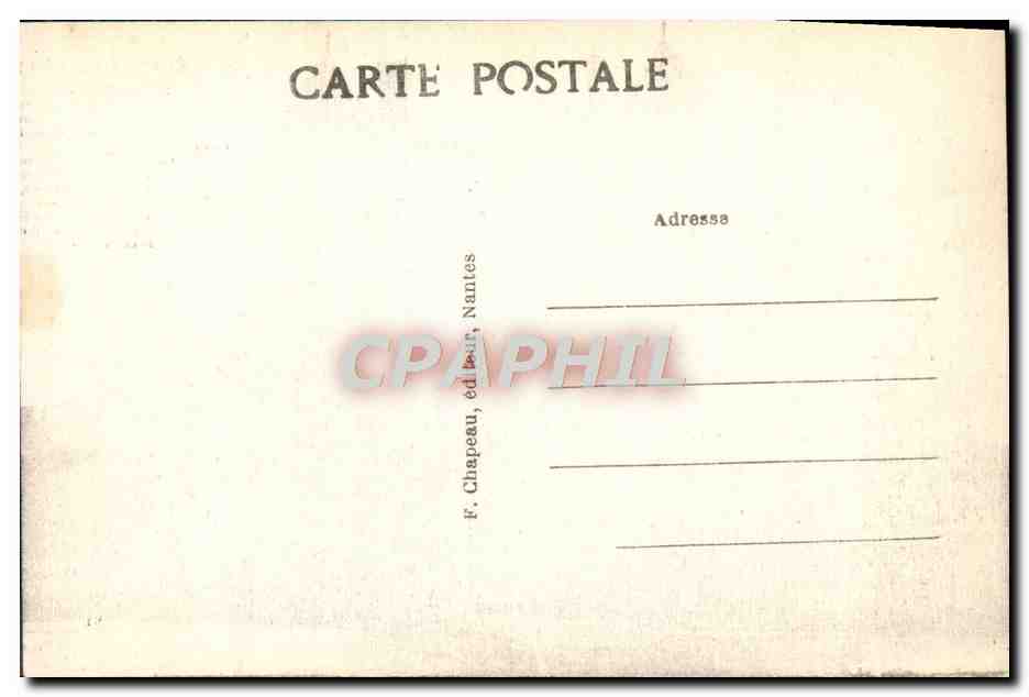 CPA Guerande Porte Saint Michel — Rückseite