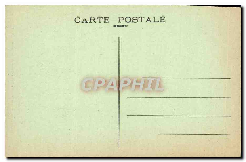 CPA Marseille Basilique De Notre Dame De La Garde — Verso