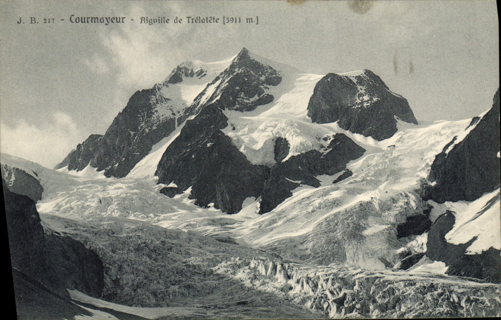 CPA Courmayeur Aiguille De Trelatete