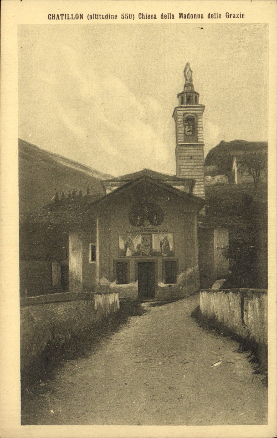 CPA Chatillon Chiesa Della Madonne Delle Grazie